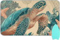 Ironing Mat Pad for Table Portable Travel Iron Blanket Ironing Board Covers Pressing Mat Heat Press Pads 27.6x47.2 Inches Teal Sea Turtle Compass43