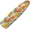 Hippie Flower Ironing Board Cover Christmas Full Size Scorch Resistant Padding Heat Reflective Iron Board Cover Elastic Edge Scorch and Stain Resistant Thick Padding