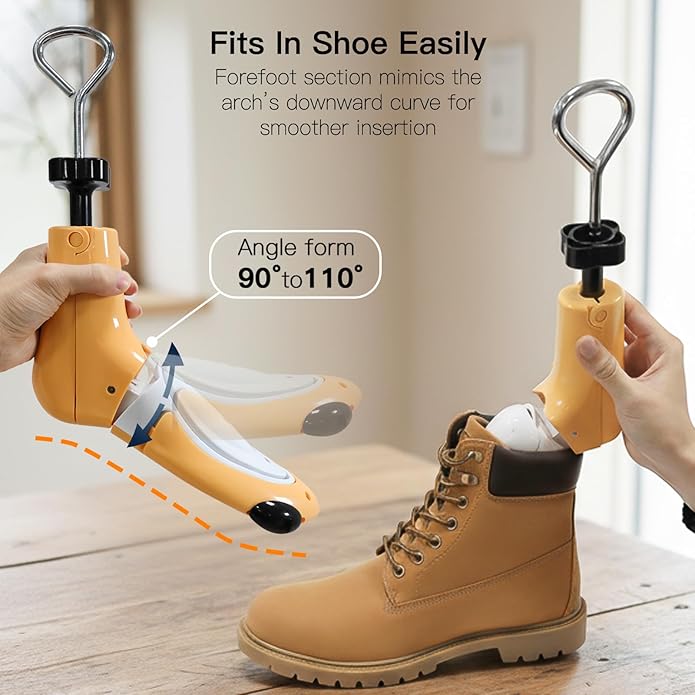 Shoe Stretcher Women Men, Boot Stretcher for Wide Feet, Shoe Tree Adjustable Boot Widener Expander (1 Pcs Not a Pair)