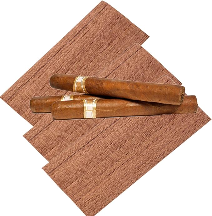 30PACK Cedar Sheets for Cigars Humidor,Spanish Cedar Wood Veneer Lumber Strip Chip, Cigar Companion Cigar Accessories for TubeJar/Box A Great Way to Divide or Light Up Cigars (30)…