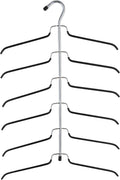 Organize It All 6 Tier Blouse Tree Hanger, Chrome
