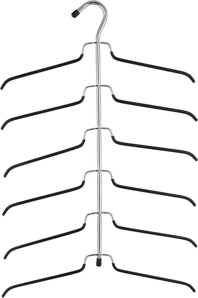 Organize It All 6 Tier Blouse Tree Hanger, Chrome