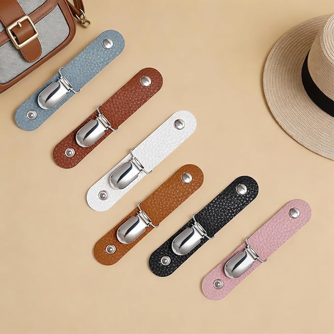 Hat Clips for Travel on Bag, Portable Hat Holder Travel Essentials Cruise Essentials, Beach Vacation Accessory