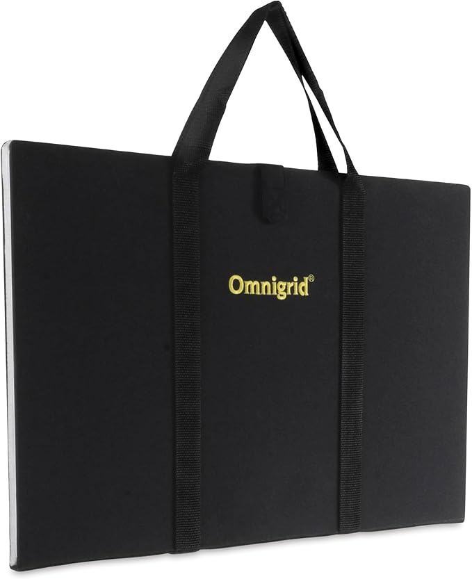 Dritz Omnigrid Fold-Away Cutting & Pressing Station, 13' x 19', Black