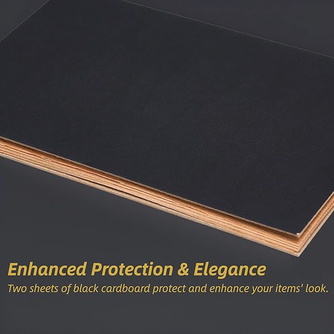 10 Pieces Spanish Cedar Wood Sheets for Cigar Humidor, Large Size 5.5"x8.2"x0.02" Easy to Cut and Manipulate, Thin Wood Chip for Dividing or Lighting Up Cigars, Wooden Sheets for Types of Humidors