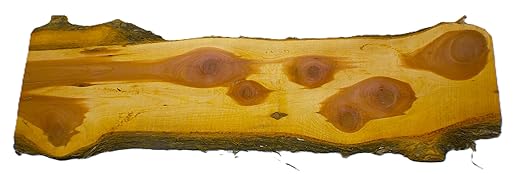 Premium Red Aromatic Cedar Slabs, 8-10 in Wide, 24 in Long, 1 in Thick (36" inches Long)
