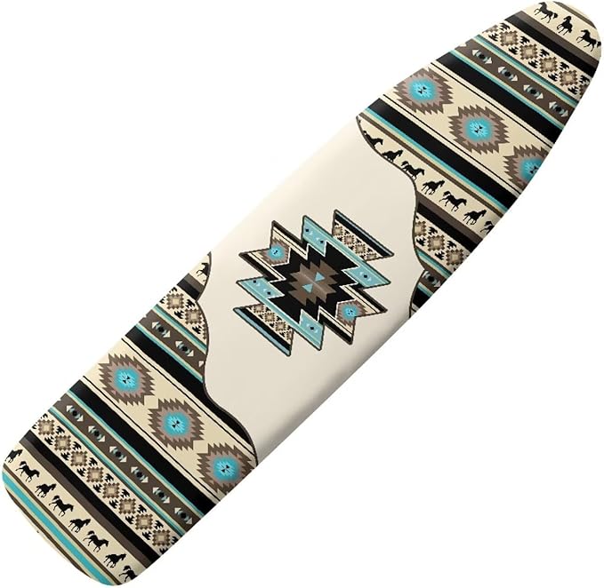 Aztec Ironing Board Cover,Western Ironing Board Cover,Ironing Board Covers,Tribal Ironing Board Cover,Aztec Lozenge Pattern Large