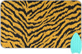 Classical Tiger Skin Print Ironing Mat for Table top Portable Ironing Pad Blanket for Washer Dryer Countertop Travel