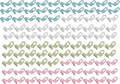 100PCS Clothes Hooks Connecting Hooks Hanger Extension Clips Plastic Hanger Extension Clips Closet Organizer for Space Saving Clothes Closet Organizer Green Blue White Pink Pcs 25pcs