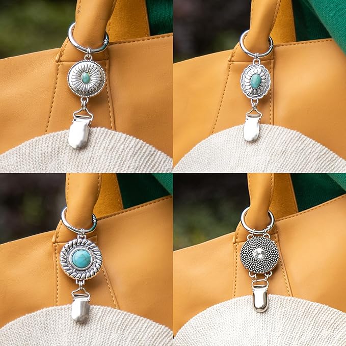 3/4pcs Hat Clip for Travel New Outdoor Backpack Luggage Storage Multi-Purpose Straw Hat Accessory