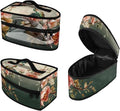 Hummingbird Iron Storage Case Carry Bag for Full-Size Irons Flower Dustproof Travel Irons Carrying Organizer with Handle & Zipper Closure,Bag Only