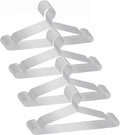 Clothes Hangers 40 Pack - Heavy Duty Stainless Steel Metal Hangers, Ultra Thin Space Saving Wire Coat Hangers with Non-Slip Shoulders (16.5 Inch)