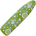 Green Hippie Flower Ironing Board Cover Large Extra Wide Table Top Ironing Board Cover Heavy Duty Padded Iron Board Cover with Elastic Edge