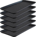 Boot Tray for Entryway, 6 Pack Waterproof Shoe Trays for Indoor Outdoor Use 30"x15" Durable Shoe Mat with Raised Edge, Non-Slip Tray for Boots, Pets, Garden & Muddy Shoes