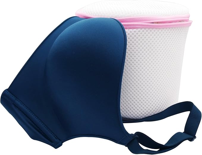 hwojjha 3Pack Bra Wash Bags Durable Mesh Bag Reusable for lingerie,Yoga Bra,Hosiery,Stocking (3,white)