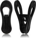 Yopay 50 Pieces Hanger Clips for Hangers, Strong Pinch Easily Clip on Clothing Pants, Multi-Purpose Kids Plastic Finger Clips for Home, Office, Travel, Crafts