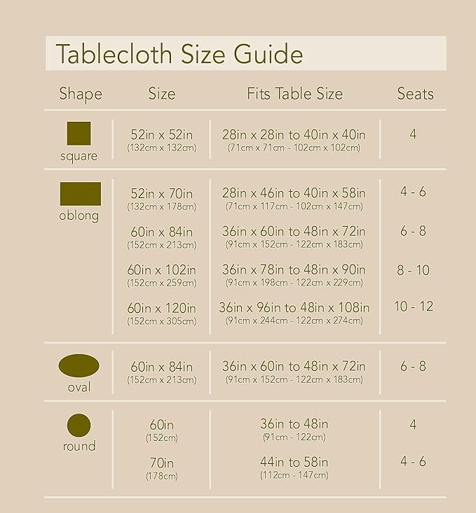 Newbridge Fancy Metallic Snowflake Christmas Fabric Tablecloth, 60 x 84 Inch Oval, Hunter Gold, No-Iron Soil Resistant Sparkling Snowflakes Woven Holiday Table Cover