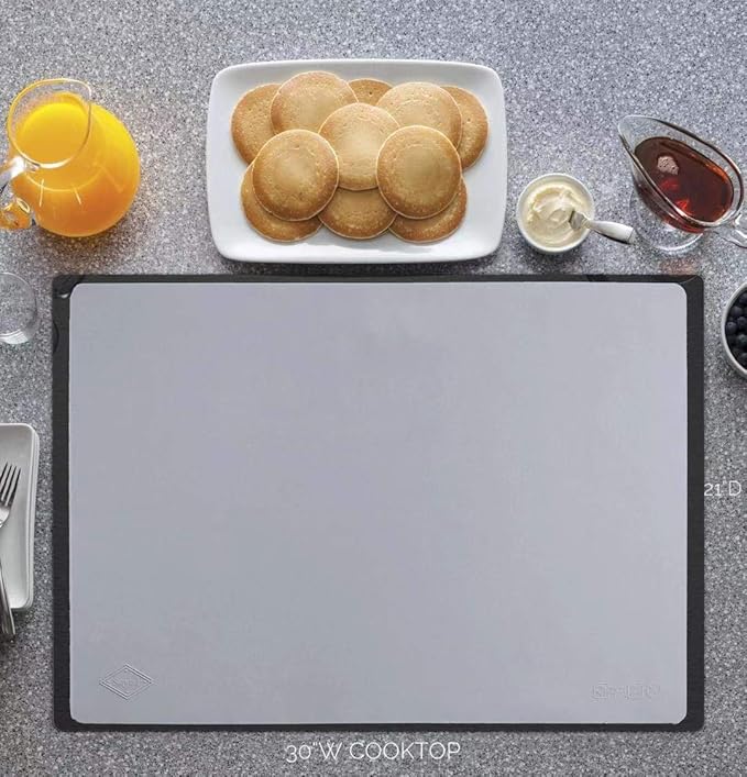 20"x28", Supmat XXL, Super Versatile Extra Large and Thick Heat Resistant Silicone Mat, Counter Mat, (Light Gray)