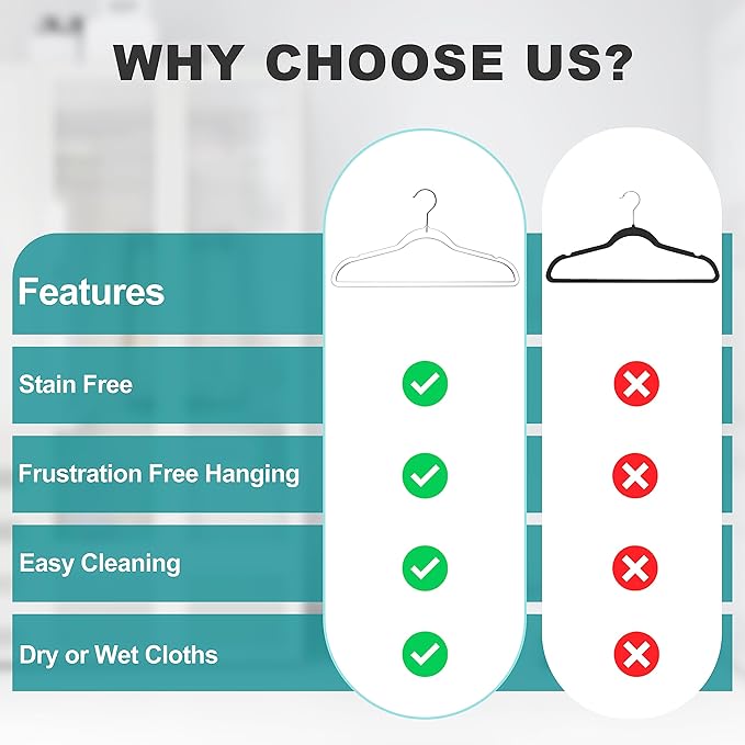 Quality Hangers 14” Clear Plastic Kids Hangers 240-Pack | Durable & Stylish Acrylic Hangers for Petite Adults with 360 Degree Swivel Hook and Notches | Cloths Children Hangers (240, Clear, Chrome)