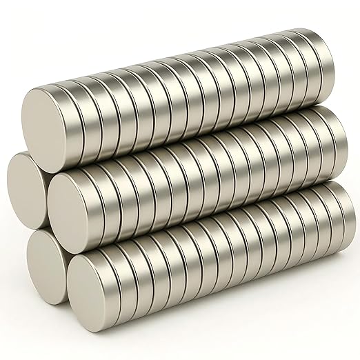 Metal Collar Stay Magnets, Strong Magnets for Collar Stays Magnetic, Valued Pack in a Gift Box (Silver, 80Pcs)