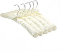 Padded Hangers for Women Clothing,Padded Clothes Hangers for Sweaters,Satin Hanger Padded Silk Foam Hanger