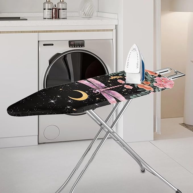 SEANATIVE Dragonfly Floral Ironing Board Cover Home Accessories Scorch Resistant Ironing Pad Covers Fashion Iron Decorative Cover