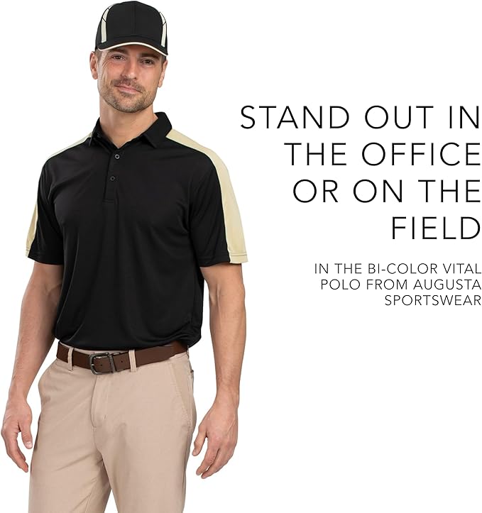 Augusta Sportswear Bi-Color Vital Polo