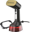 CHI Handheld Garment Steamer for Clothes, Fabric Brush, Large 300 ml Water Tank, 2 Steam Modes, Ergonomic Handle, Portable Steamer for Clothes, 10’ Cord, (11590)