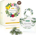 15 Packs Scented Sachets Bag for Drawers and Closets, Air Freshener for Home Fragrance Sachet, Long-Lasting Hanging Closet Deodorizer Smell Goods for House (Azure Cedar)