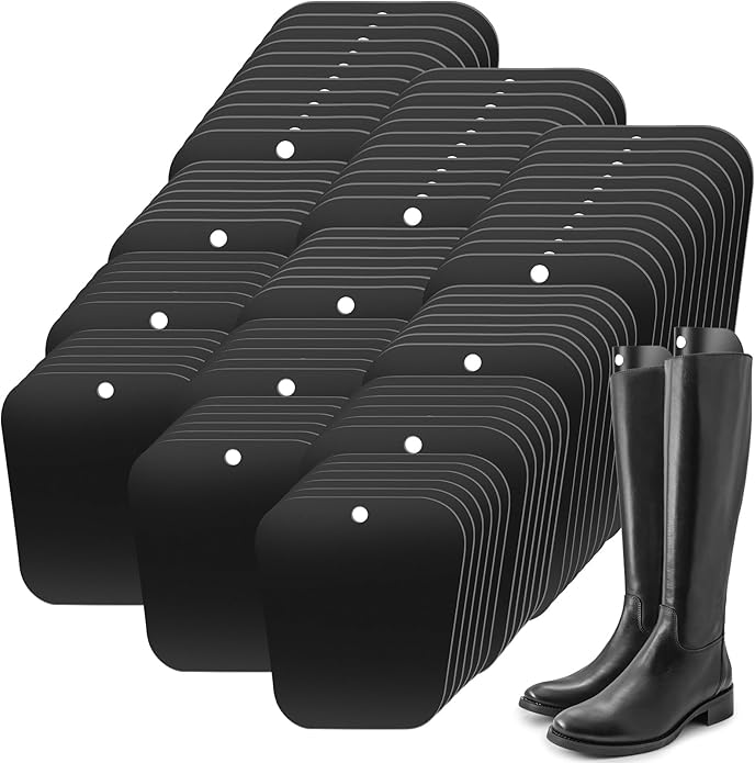 60pcs (30 Pairs) Boot Shaper Inserts Tall Boot Support Reusable Stand Insert Holder for Women Men