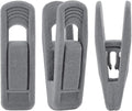 Trgowaul Velvet Hangers Clips, Pants Hangers Velvet Clips, Strong Finger Clips Perfect for Thin Velvet Hangers (60pc, Grey)