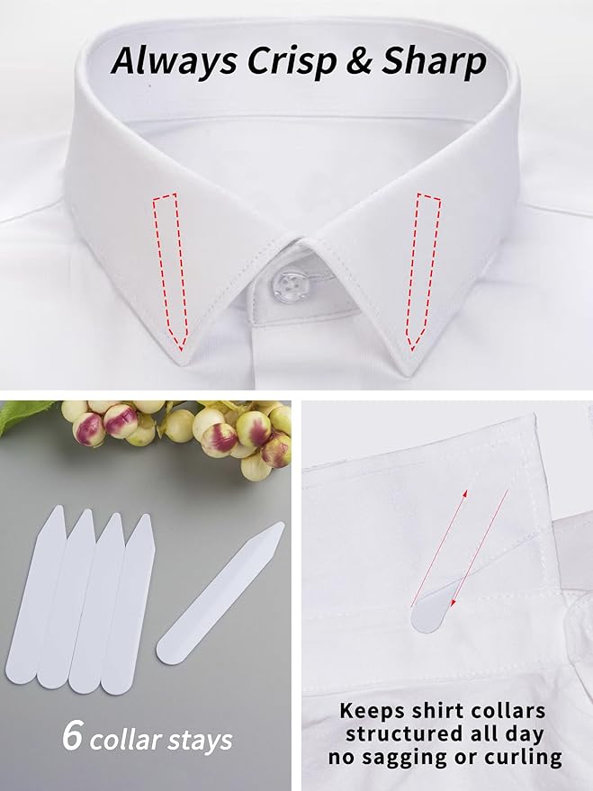 YIZHONG Detachable Collar Faux Shirt Dickie Collars for Women Men