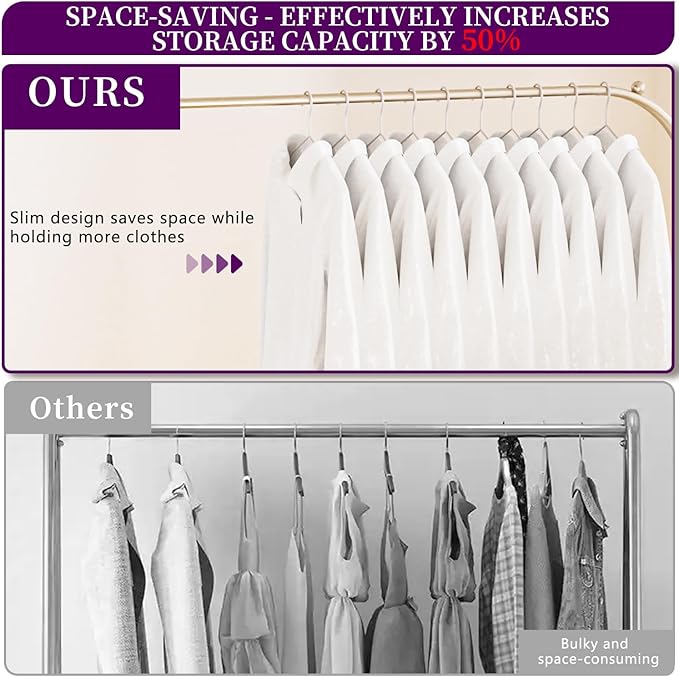 100Pack Metal Wire Hangers+10 Clothes Pins, 16.5" Wire Clothes Hangers for Standard Sized Shirt, Suits, Jackets, Skirts, Ultra Thin Space Saving, Bulk for Home and Commercial