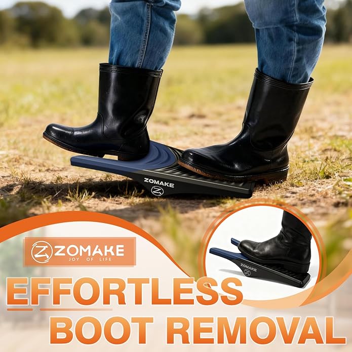 ZOMAKE Boot Jack, Cowboy Boot Remover Take Off Helper, Portable Bootjack Puller for Men Women