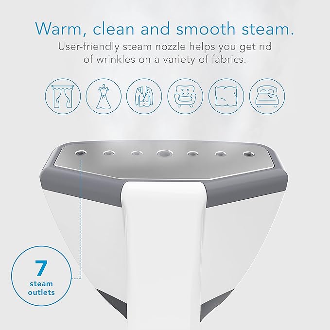Steamfast VIRTUOSO Handheld Garment Steamer, White