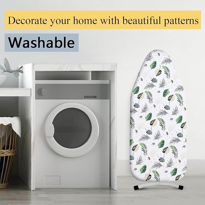 Small Ironing Board Cover Scorch Resistant, Table top Ironing Cover with Padding Heat Reflective Heavy Duty Pad…