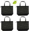 4Pieces Cute Mesh Pool Tote Bags,Mesh Beach Bags With Drawsting For Swim,Travel,Party