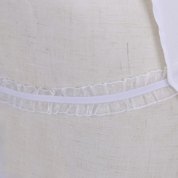 Chiffon Retro Renaissance Palace Fake Collar Suit Decorative Detachable Neck Ruffle Collars Victorian Accessories for Men