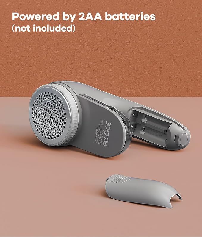 Lint Remover, Sweater Shaver with 6-Leaf Blades & Safety Lock, Fabric Shaver for Clothes and Furniture, Fabric Shaver Lint Shaver 4 Times Efficiency to Remove Pilling