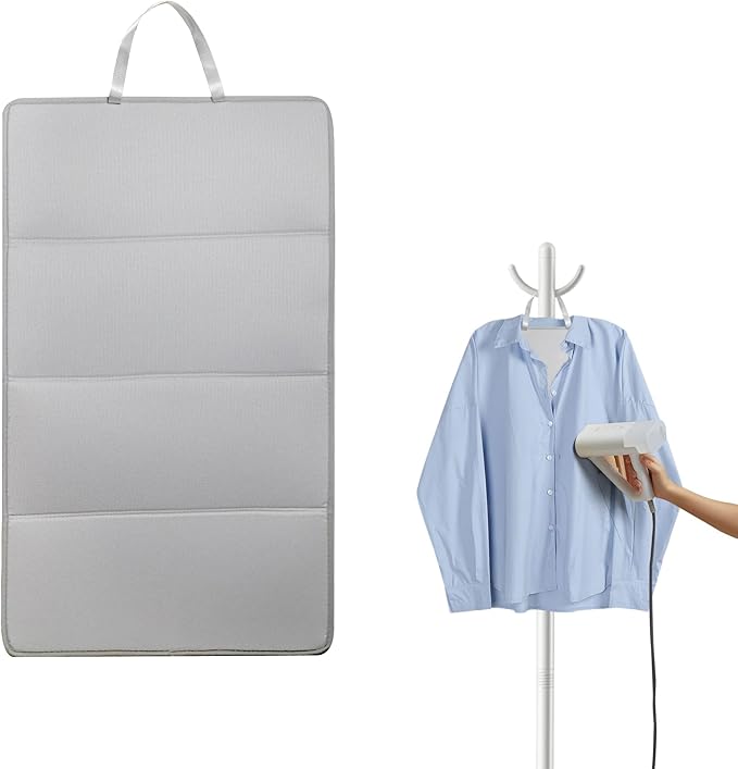 Steamer Board for Clothes, Hanging Ironing Board Hanging Steam Iron Pad for Home and Travel (26.8 x 16 in)