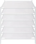 STO STO Sweater Drying Rack, 6-Pack Stackable Mesh Clothes Drying Rack, Laundry Drying Rack for Sweaters, Socks, Toys, White