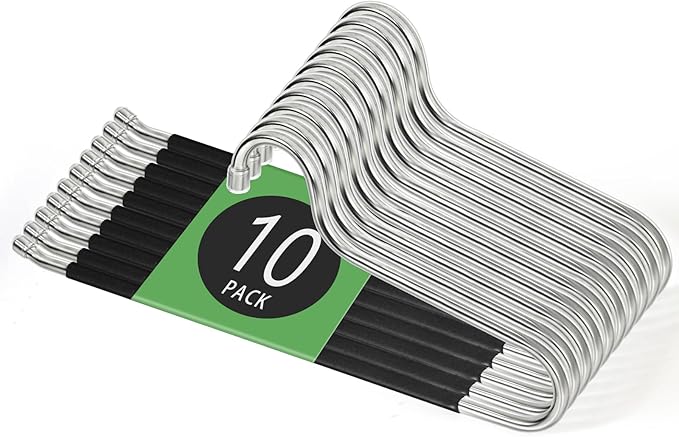Quilt Hangers, 10 Packs Heavy Duty Hangers for Quilts, Comforters, Table Cloths, Towels (Extended Wide: 16.5 inches)