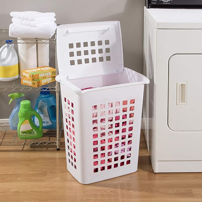 STERILITE 12238004 Rect Laundry Hamper