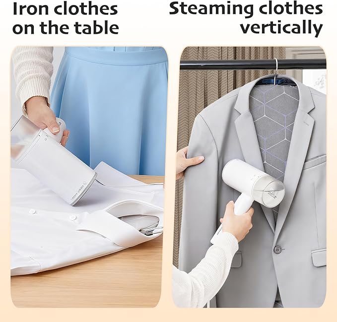 Foldable Ironing Mat for Flat Surfaces, Hanging Steamer Board for Clothes, Steamer Pad
