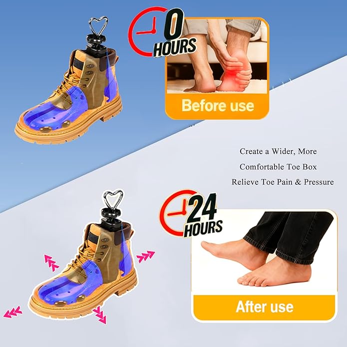 Shoe Stretcher Men Women Boot Stretcher Adjustable Width and Length Widener Expander Men Wide Feet Shoe Stretcher
