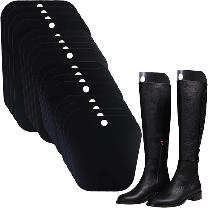 Ruisita 16 Pieces (8 Pairs) Reusable Boot Shaper Form Inserts Boots Tall Support for Women or Men