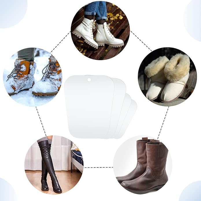 60pcs (30 Pairs) Boot Shaper Inserts Tall Boot Support Reusable Stand Insert Holder for Women Men