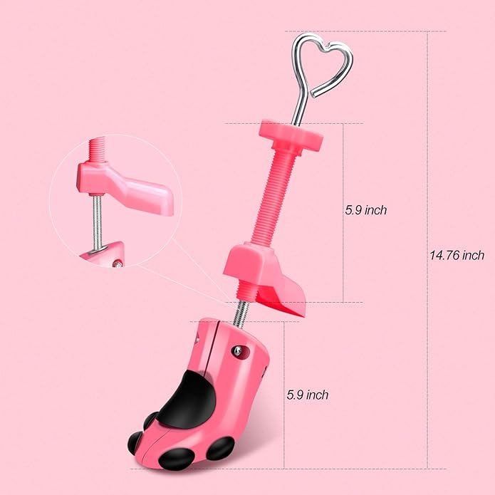 XYH Shoe Stretcher for Women and Men - 4-Way Adjustable for Wide Feet