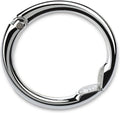 Clipa Bag Hanger - The Ring That Opens Into a Hook, Closes Automatically | Hangs Almost Anywhere in Just 1/2" of Space | Holds 33 lbs Yet Weighs Only 1.6 oz | 8 Styles | 3 yr Warranty