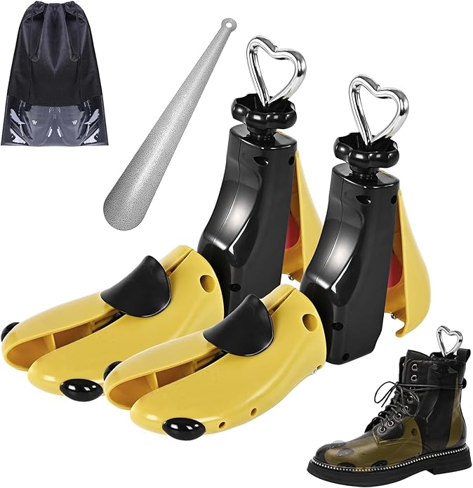 JJDPARTS Shoe Stretcher Women Men, Boot Stretcher Women, Adjustable Unisex Shoe Boot Stretcher Wide Feet